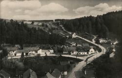 Nova Rise, Czech Republic - Village View Czechoslovakia Postcard Postcard Postcard