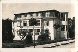 Pension Slovenska, Lazne Velichovky, Czechoslovakia Postcard Postcard Postcard