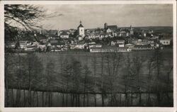 Turnov, Czechoslovakia - Vintage City View Postcard Postcard Postcard Postcard