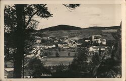 Sázava, Czechoslovakia - Vintage Postcard Postcard Postcard Postcard