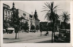 Masarykovo namesti, Benesov, Czechoslovakia Postcard Postcard Postcard