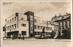 Chrudim Sporitelna Building, Czechoslovakia Postcard Postcard Postcard