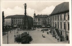 Olomouc - Masarykovo náměstí, Czechoslovakia Postcard Postcard Postcard