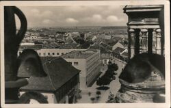 Hodonín, Czech Republic - Celkový pohled (Overall View) Postcard