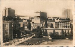 Zlín - Baťovy závody, Czechoslovakia Postcard Postcard Postcard Postcard