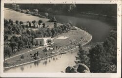 Cesky Sternberk River, Lido, Bohemia, Czech Republic Czechoslovakia Postcard Postcard Postcard