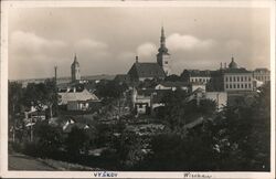 Vyškov, Czech Republic - Vintage Postcard Czechoslovakia Postcard Postcard Postcard