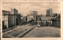 Zlin School Campus, Czechoslovakia Postcard Postcard Postcard