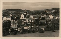 Semily, Czechoslovakia - Overall View Postcard Postcard Postcard