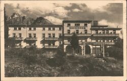 Hrebienok Hotel, High Tatras, Slovakia Stary Smokovec, Slovakia Eastern Europe Postcard Postcard Postcard