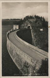 Údolní Dam on the Chrudimka River near Seč Czechoslovakia Postcard Postcard Postcard