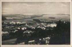 Kyšperk, Czechia - View from Kopečka Hill Postcard