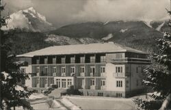 Hotel-pension Spissky domov, Tatranska Lomnica, Czechoslovakia Postcard Postcard Postcard