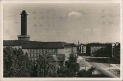 New City Hall Ostrava Czechoslovakia Postcard