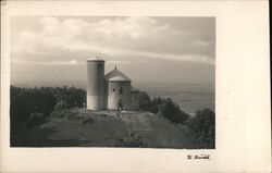 Rotunda of St George, Říp Mountain, Czechoslovakia V. Kovařík Postcard Postcard Postcard