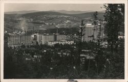 Bata Shoe Factory and Buildings, Zlin, Czechoslovakia Postcard Postcard Postcard