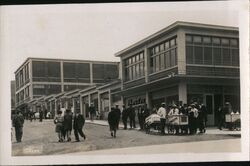 Bata Shoe Store, Ice Cream Carts, Zlin, Czechoslovakia Postcard