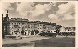 Ústí nad Labem - Lidické náměstí, Czechoslovakia Postcard Postcard Postcard