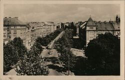 Stalinova třída, Hradec Králové, Czechoslovakia Postcard Postcard Postcard