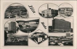 Zlin Bata Shoe Factory & Buildings, Czechoslovakia Postcard