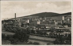 Bata Shoe Factory, Zlin, Czechoslovakia - 1932 Postcard