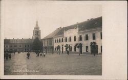 Pribyslav, Náměstí v Přibyslavi, Czechoslovakia Postcard Postcard Postcard Postcard