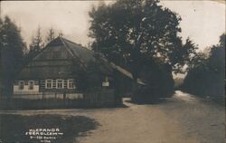 Klepanda z grabliczem, Polish Village House Poland Eastern Europe Postcard Postcard Postcard