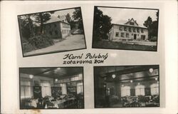 Horni Polubny, Czechoslovakia, Restavracia ROH Postcard