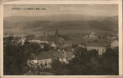 Beroun, Czechia - View from the Mountain Czechoslovakia Postcard Postcard Postcard