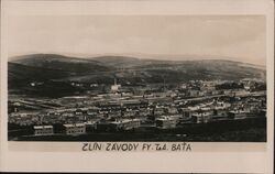 Zlín - Bata Shoe Factory, Czechoslovakia Postcard