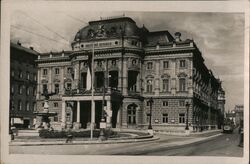 Mestské Divadlo, Bratislava, Slovakia Eastern Europe Postcard Postcard Postcard