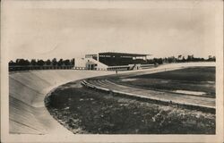 Sports Stadium Pardubice, Velka Pardubicka Steeplechase Postcard