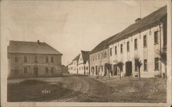 Msec, Czech Republic - Street View Postcard