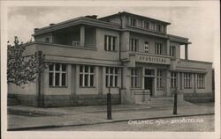 Chlumec nad Cidlinou, Czechia Sporitelna Savings Bank Postcard