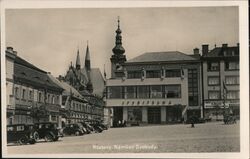 Klatovy, Náměstí Svobody, Czechoslovakia Postcard Postcard Postcard