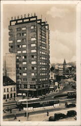 Manderla Grand Cafe, Stalin Square, Bratislava Slovakia Eastern Europe Postcard Postcard Postcard