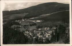 Krkonose - Spindleruv Mlyn. Vzadu Bedrichov. Czechoslovakia Postcard Postcard Postcard