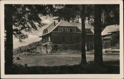 Chata na Čabé Hotel, Czechoslovakia Hotels Postcard Postcard Postcard