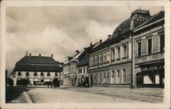 Rousinov Hotel, Zaluzany, Czechoslovakia Postcard