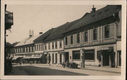 Hotel Saal, Huscva Street, Horice v Podkrkonosi Postcard