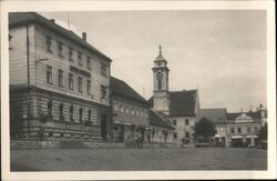 Uherský Brod, Czechoslovakia - Hotel Grand Postcard Postcard Postcard