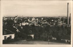 Jaromer, Czechoslovakia - Panoramic View Postcard Postcard Postcard