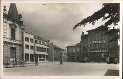 Holešov, Czechoslovakia - Hotel, Kino, Restaurant Postcard Postcard Postcard