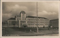 Kutná Hora - Průmyslová škola - Industrial School Postcard