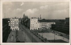 Ulrichovo Square, Hradec Kralove, Czechoslovakia Postcard Postcard Postcard