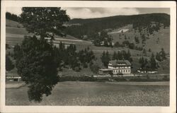 Hotel in Horni Lomna, Czechoslovakia Postcard Postcard Postcard