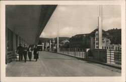 Kolonada Bridge, Piešťany, Slovakia Eastern Europe Postcard Postcard Postcard