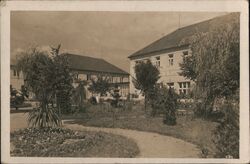 Lázně Bludov Sanatorium, Czechoslovakia Postcard Postcard Postcard