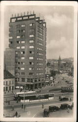 Grand Cafe and Hotel Manderla, Bratislava Slovakia Eastern Europe Postcard Postcard Postcard