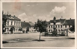 Náměstí in Měcholupy, Czech Republic Postcard